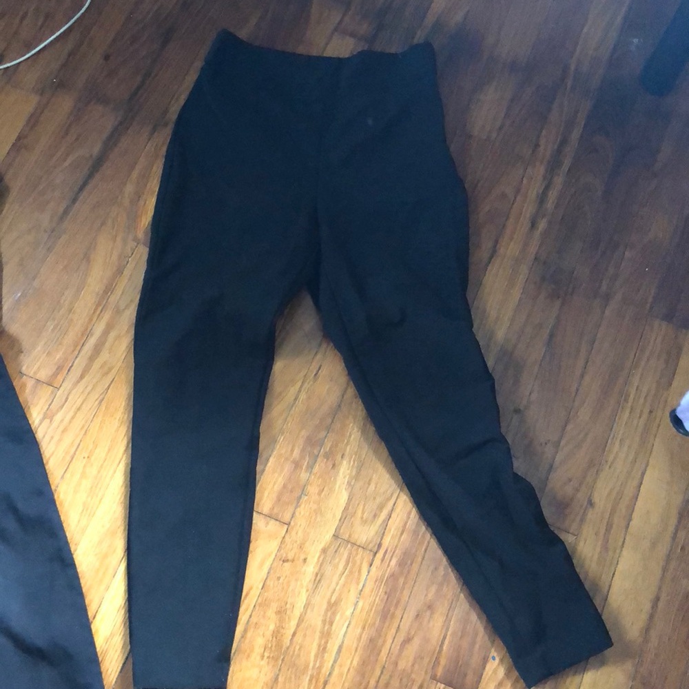 Express black skinny work pants